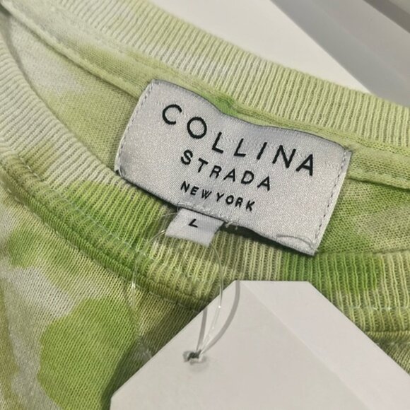 Collina Strada Flower Patch Lime Center Ring T-Shirt - Picture 9 of 10